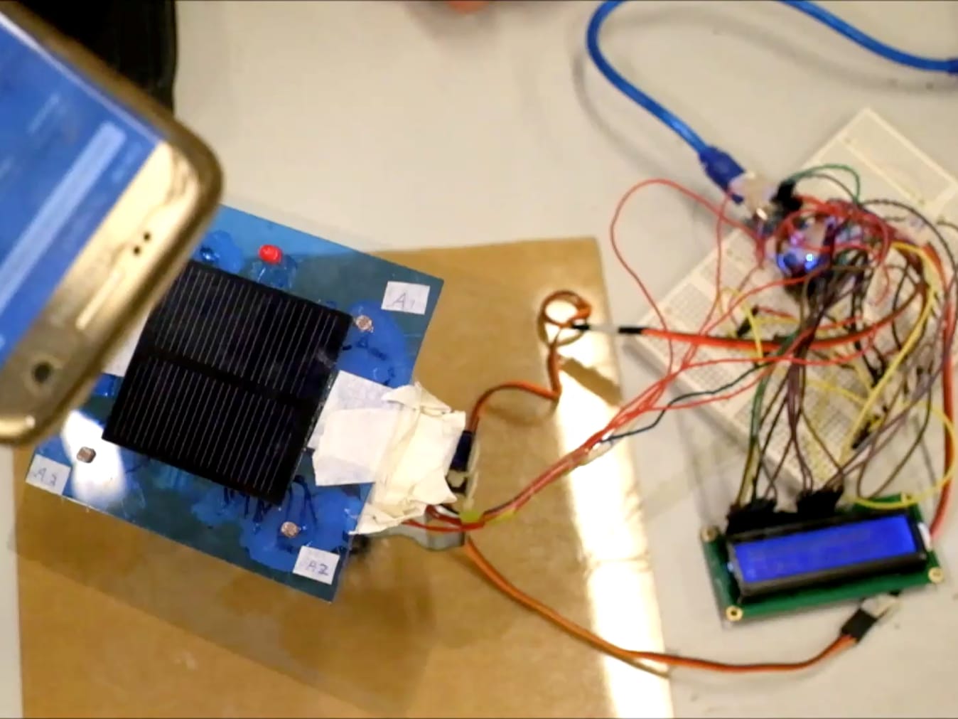 Solar Tracker: A Year 1 project